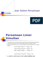 Bab 6 Sistem Persamaan Linear