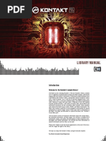 Download Kontakt 2 Library Documentation by Torley SN34337692 doc pdf