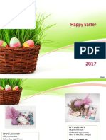 Sesobel Decorated Baskets for Easter