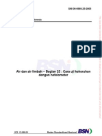 SNI 06-6989.25-2005 Kekeruhan Nefelometer