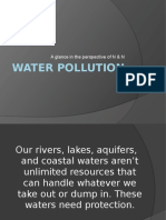 Water Pollution: A Glance in The Perspective of N & N