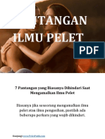 7 Pantangan Dalam Mengamalkan Ilmu Pelet