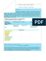 MKT 1001 Assessment 1 Template Marking Criteria Subedi Rojan 0061072909