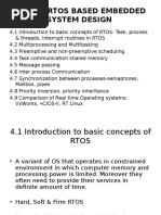 Unit IV Rtos Based Embedded System Design