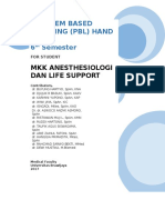 Modul PBL - Student Guidance Anestesiologi Dan Life Support