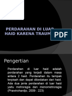 Perdarahan Di Luar Haid Karena Trauma