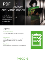 Active Directory and Virtualization