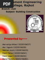 Branch-Civil Subject - Building Construction