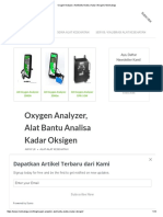 Oxygen Analyzer, Alat Bantu Analisa Kadar Oksigen - Medicalogy