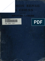 Common Sense in Chess - Lasker PDF