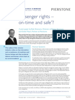 Passenger Rights - On Time and Safe?