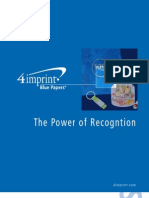 Power of Recognition Blue Paper