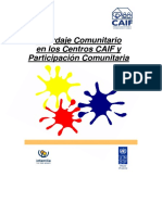 Participacion Comunitaria en El CAIF