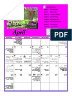 April 17 Calendar