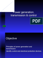 Power Generation, Transmission & Control