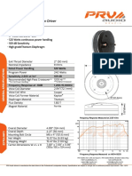 PRV Audio D3240Ti Datasheet