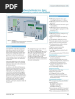 7UT6 Differential Protection Relay 