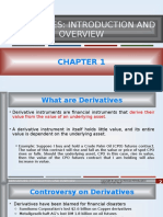 Chapter 1 DERIVATIVES INTRODUCTION AND OVERVIEW