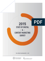 State of Digital & Content Marketing Survey: Full Results and Analysis - 2015