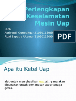 Alat Perlengkapan Dan Keselamatan Mesin Uap