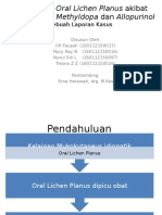 Severe OLP Akibat Konsumsi Methyldopadan Allopurinol