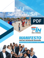 Manifesto Dinámiko Di Partido Inovashon Nashonal - PIN