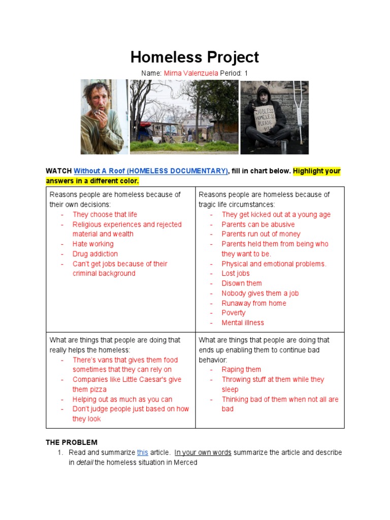 Understanding Homelessness in Merced | PDF | Homelessness | Public Sphere