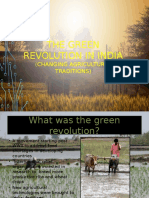 The Green Revolution in India: Changing Agricultural Traditions)