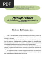Modelo de Documentos MANUAL de comissão de processos disciplinares administrativos