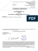 Type Approval Certificate: Rittal GMBH & Co. KG
