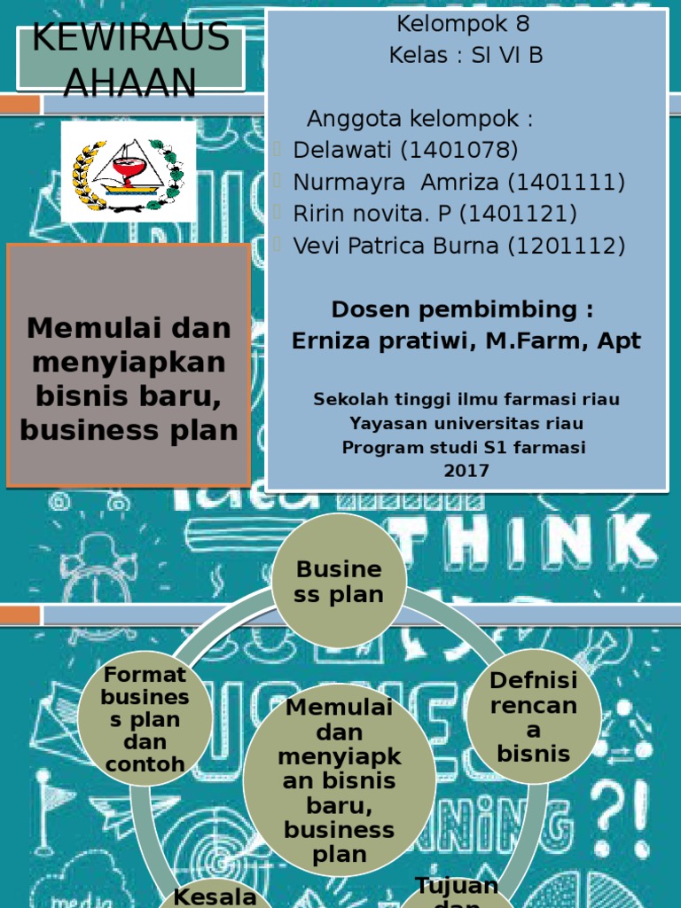 ppt business plan kewirausahaan