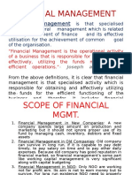 Financial Management in 40 Characters