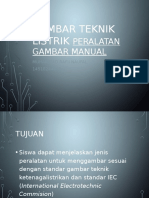 GAMBAR TEKNIK LISTRIK Peralatan Gambar Manual