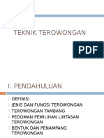 TEKNIK TEROWONGAN