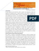 Artigo - Estado e Educação Rural No Brasil - Balanço Historiográfico e Visão Crítica - Sônia Mendonça