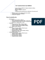 Ejercicio de EDT de Construcción de Un Edificio