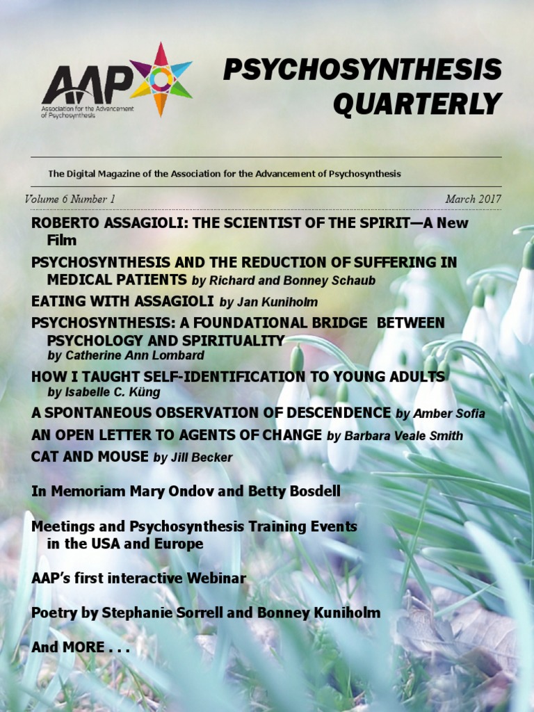 Psychosynthesis magazine 06 image