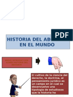 Historia Del Abogado en El Mundo Falta