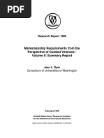 2016-02 Marksmanship Requirements From The Perspective of Combat Veterans - Volume 2 Summary Report