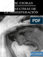 En Las Cimas de La Desesperacion - E M Cioran PDF