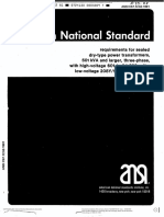 C57.12.52 Requirements For Sealed Dry-Type Power TransIormers, 501 KVA and Larger, Three-Phase