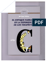 White M - El Enfoque Narrativo Desde La Experiencia de Los Terapeutas PDF