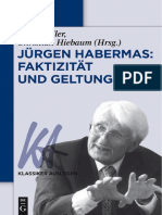 (Klassiker Auslegen 62) Peter Koller, Christian Hiebaum-Jürgen Habermas - Faktizität Und Geltung-Walter de Gruyter (2016)