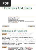 Function and Limit