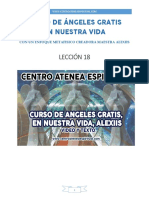 Curso de Angeles Gratis Leccion 18 en Nuestra Vida Alexiis y Centro Atenea Espiritual.