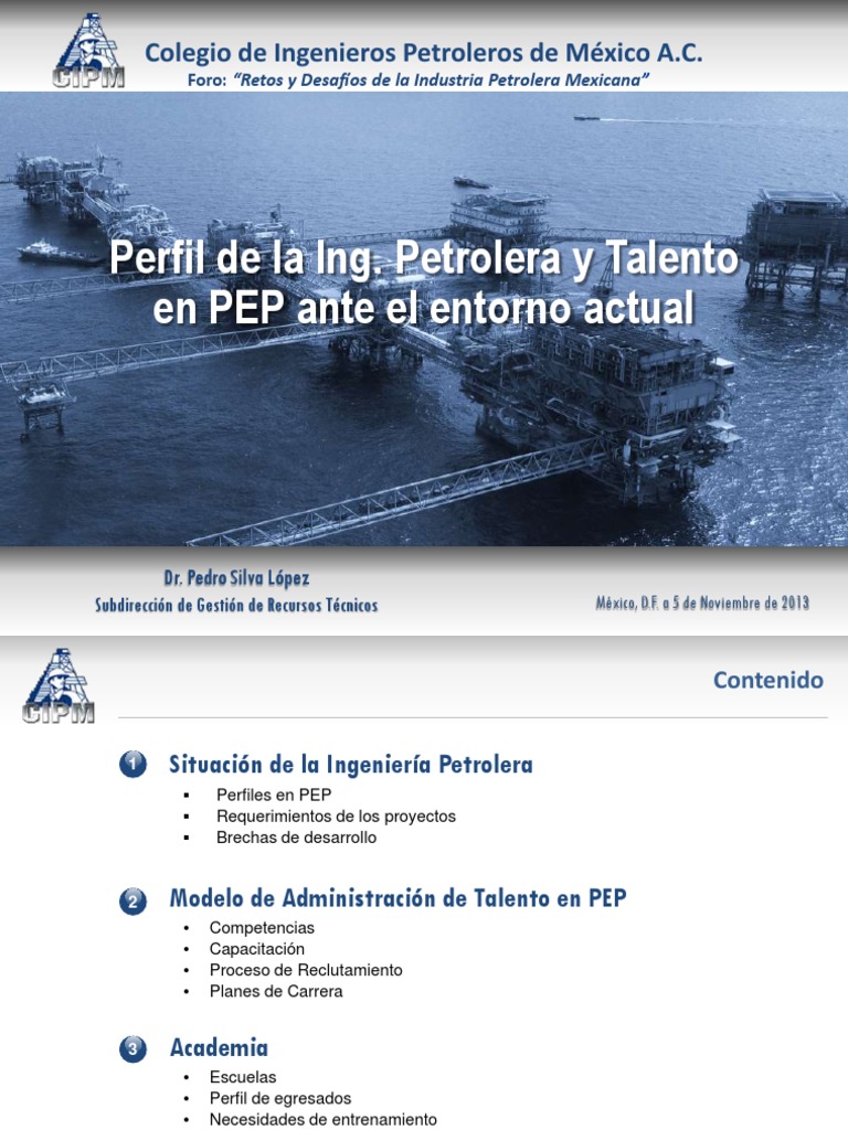 Perfil Ingeniero Petrolero | Petróleo | Universidad
