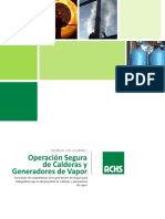 Manual de operación segura de calderas y generadores de vapor