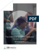 The Definitive Guide to Database Version Control NEW