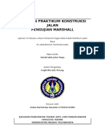 Marshall Test Report