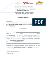 Formatos de Constancias